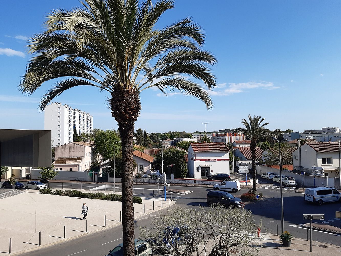 Vue de Castelnau-le-Lez